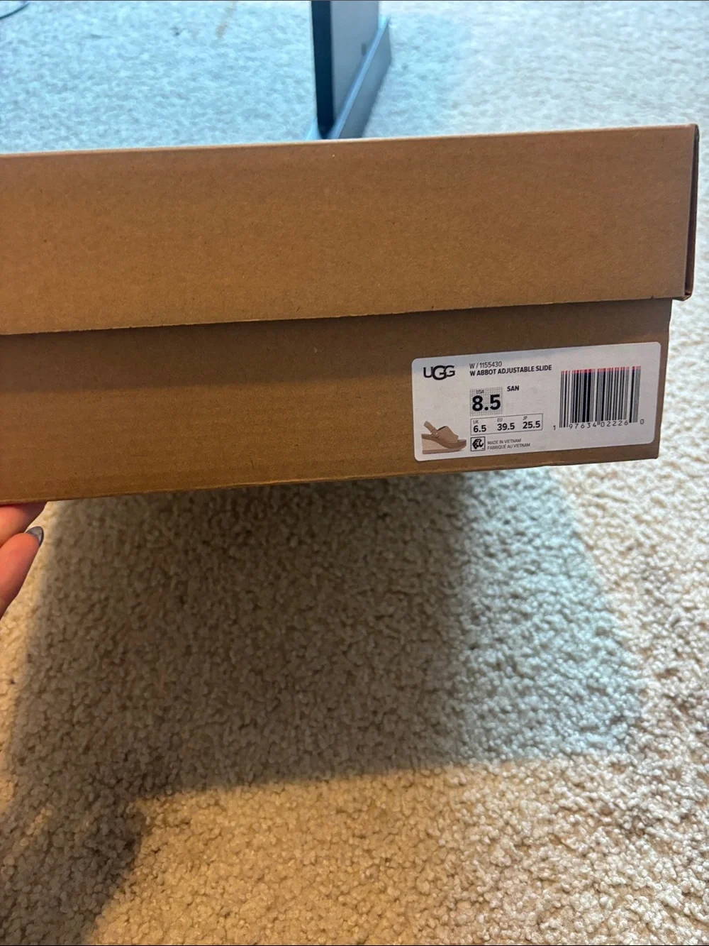 UGG taupe wedge